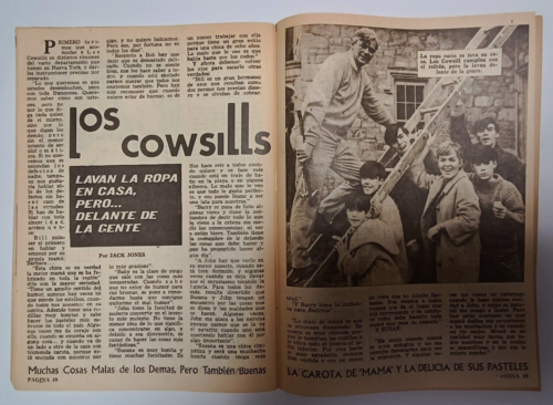 MEXICO CANTA #382 SEPTEMBER 1968, MEXICAN MAGAZINE, LULU/LOS MONKEES/RAPHAEL - Picture 10 of 10