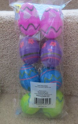 Easter Egg Treat Containers - Color Flowers - 8 count