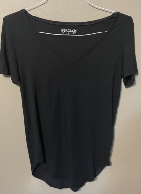 Mudd size medium nice comfy lounge top - black & lots of room!
