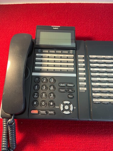 NEC DTZ-32D-3 BK TEL DCZ-60-2 8LK-Z DT400 Series Phone *1 YEAR WARRANTY* - Picture 2 of 9