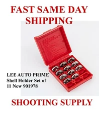 LEE 90198 Auto Prime Shell Holder Set Of The 11 Most Popular Calibers New 90198