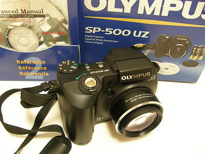 Olympus SP Series SP-500 UZ Digital Camera 6.0 MP 10x Optical Zoom 050332156173