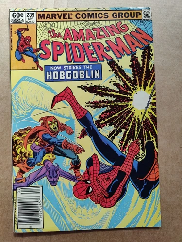 The Amazing Spider-Man 239 Marvel FN- Midgrade Newsstand 2nd Hobgoblin