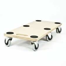 4 Wheel Transport Roller 68cm x 29cm Dolley Trolley Heavy Moving Platform 150 KG