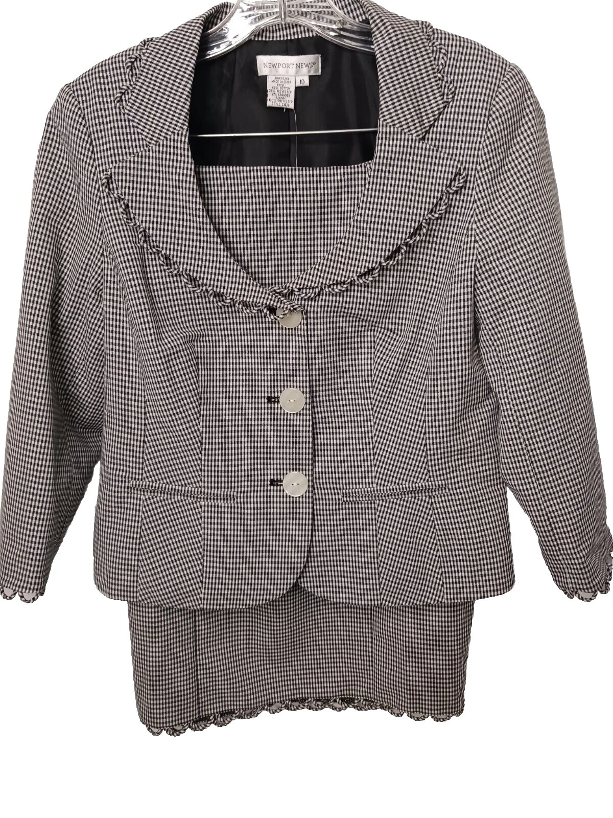 Trajes y Negro Newport News Suit Separates para Mujeres