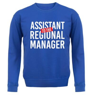 Assistent des Regionalmanagers - Kinder Hoodie / Pullover - Büro lustig US TV