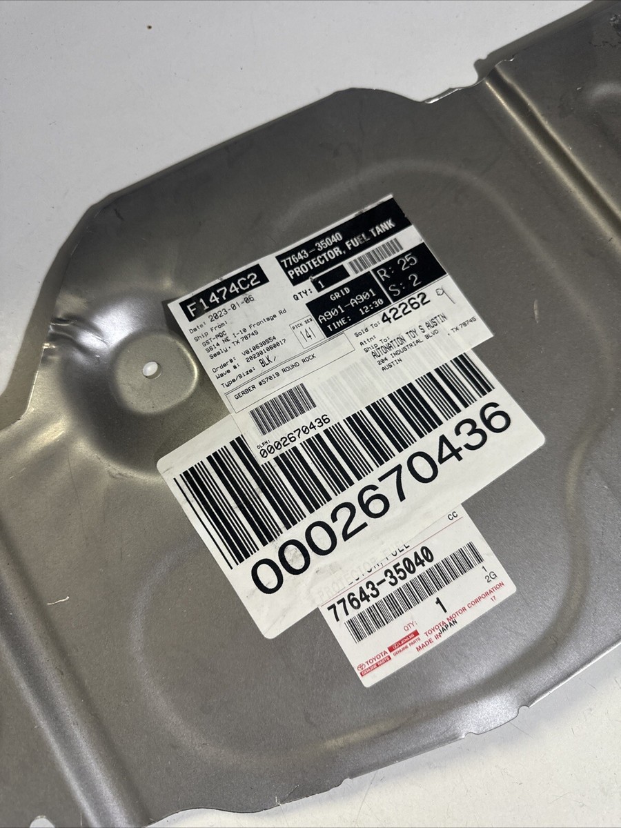 のー 77643-35040 Toyota Protector Fuel Genuine OEM Part for sale online