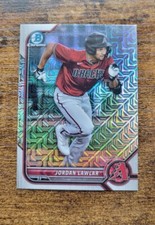 2022 Bowman Chrome Mega Box Jordan Lawlar Mojo Refractor #BCP-235 Diamondbacks