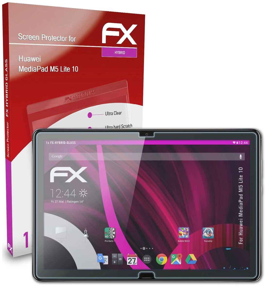 2x Protezione Pellicola Dello Schermo Per Huawei MediaPad M3 8.4 Opaco - Foto 3