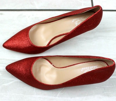 ladies red court shoes uk