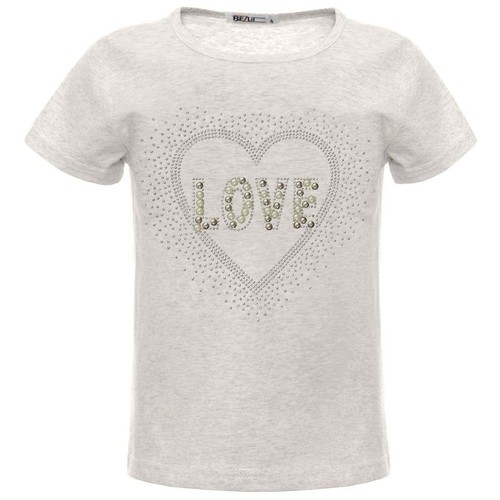 Children T-Shirt Top Shirt Blouse Art-Pearls Stretch Leisure Girl 22538 - Picture 2 of 16