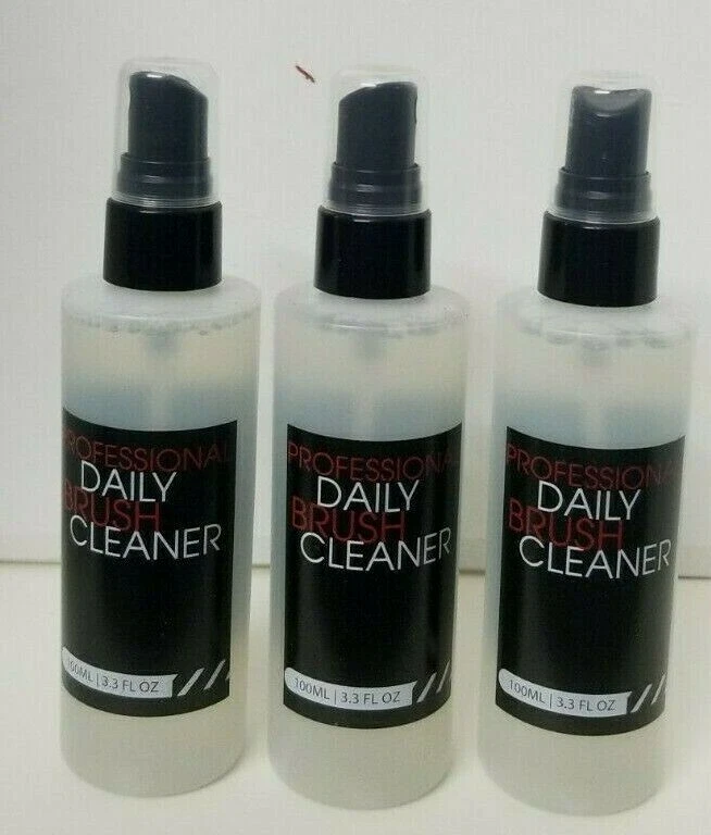 3 pk STUDIO GEAR LIMPIADOR DE CEPILLO DIARIO PROFESIONAL 3,3 FL OZ cada uno Foto 3 de 4