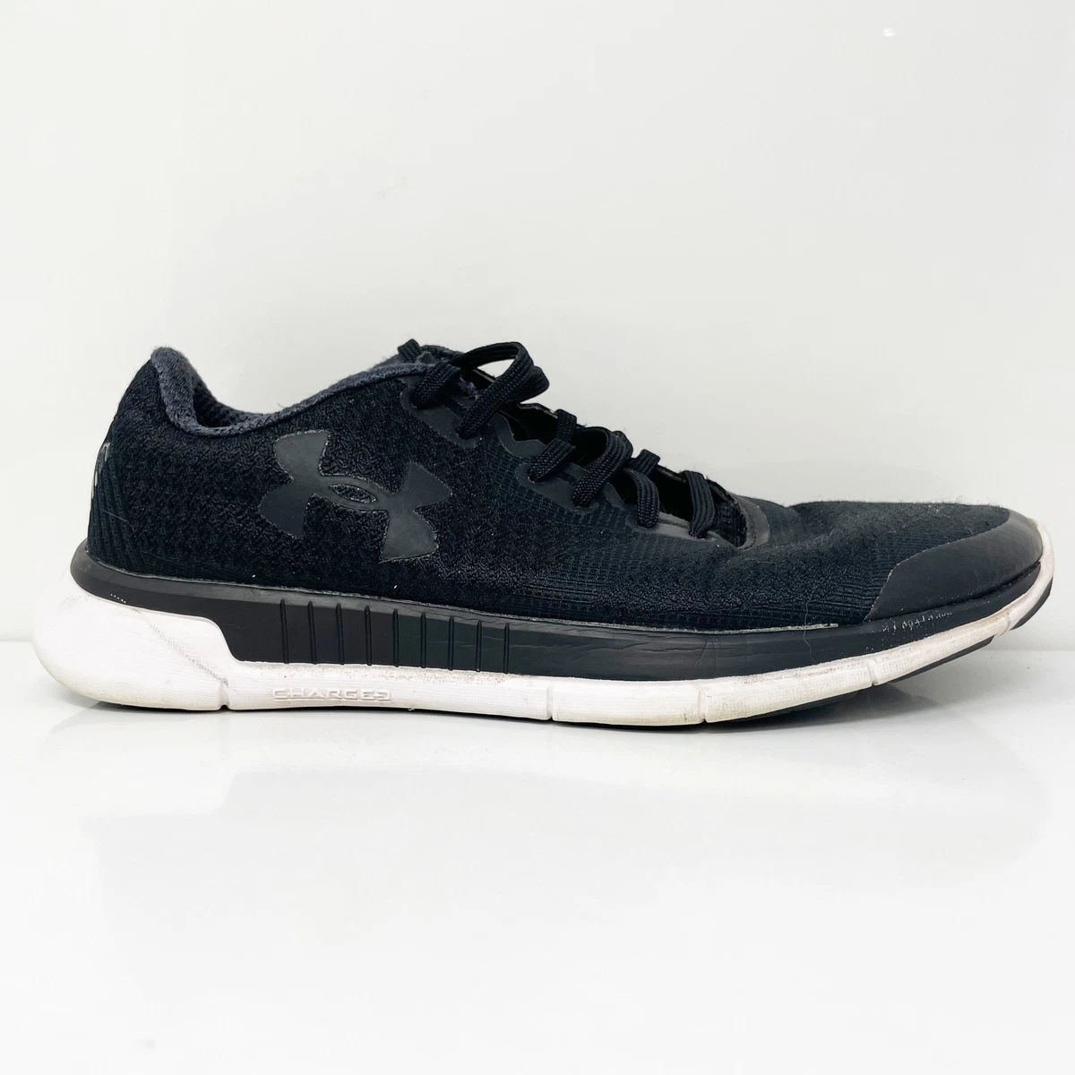 Under Armour Womens Charged Lightning 1285494 Black Running Shoes