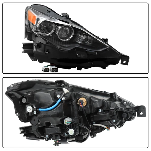 For 2014-2016 Lexus IS250 IS200T IS300 IS350 LED Headlight Pair Side Set Lamps - Picture 10 of 14