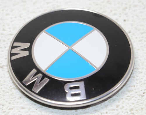Hood Emblem Decal Roundel Badge OEM BMW Mini E63 E64 E82 E88 E93 F10 F12 82mm - Picture 5 of 8