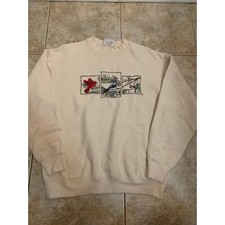 Vintage cats crewneck Sweatshirt size medium 1990s 80s