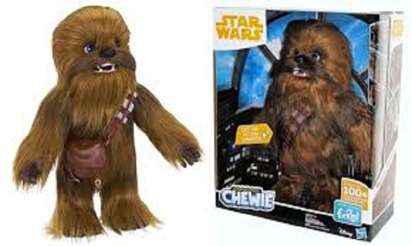 Furby Toy Star Wars Ultimate Co-pilot Chewie Interactive Plush Toy
