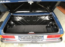 Mercedes Benz R107, Kofferraum Matte, SL, Filz Grau, Hellgrau, Trunk Mat, grey Mercedes Benz R107, Kofferraum Matte, SL, Filz Grau, Hellgrau, Trunk Mat, grey