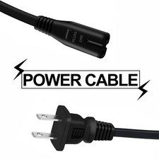 6ft UL AC Power Cord For Microsoft Surface Pro 7 8 5 3 GO Book Cable Lead Plug