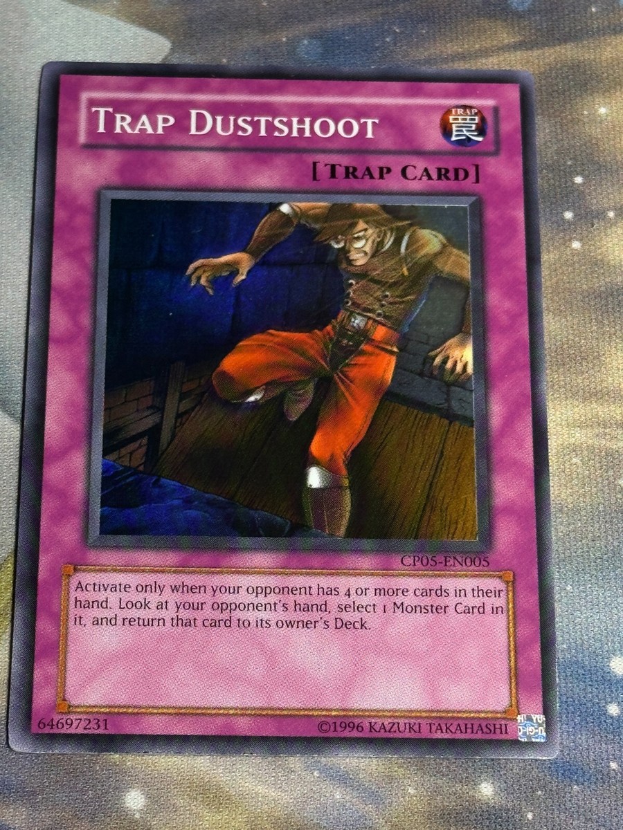 遊戯王 - 遊戯王　TRAP DUSTSHOOT CP05-EN005 スーパーレア YUGIOH Trap Dustshoot CP05-EN005 Super Rare Promo NM | eBay