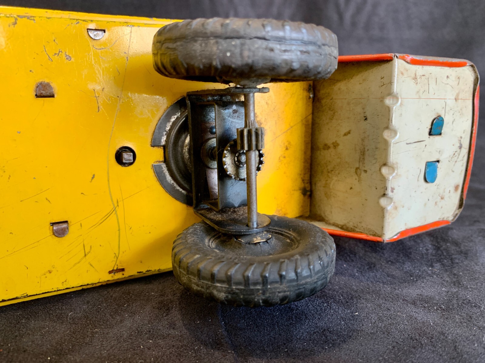 Vintage Unique Art Finnigan Porter Wind Up Tin Litho USA WORKS 1950s Ex Cond