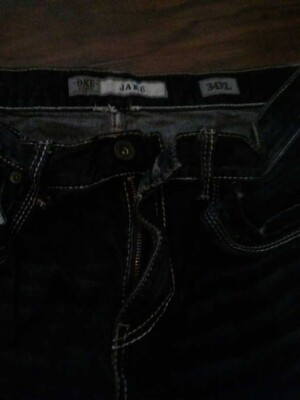 BKE Buckle Jake EXCELLENT Bootcut Stich 34 Long Denim 110A