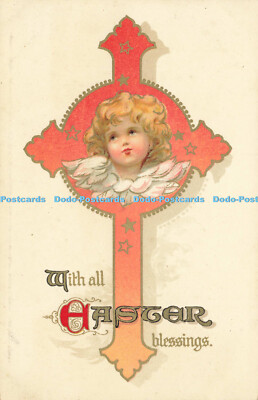 R589946 Mit allem Ostersegen Ernest Nister Nr 1069 E P Dutton