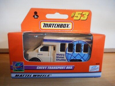 Matchbox Chevy Transport Bus in weiß in Box