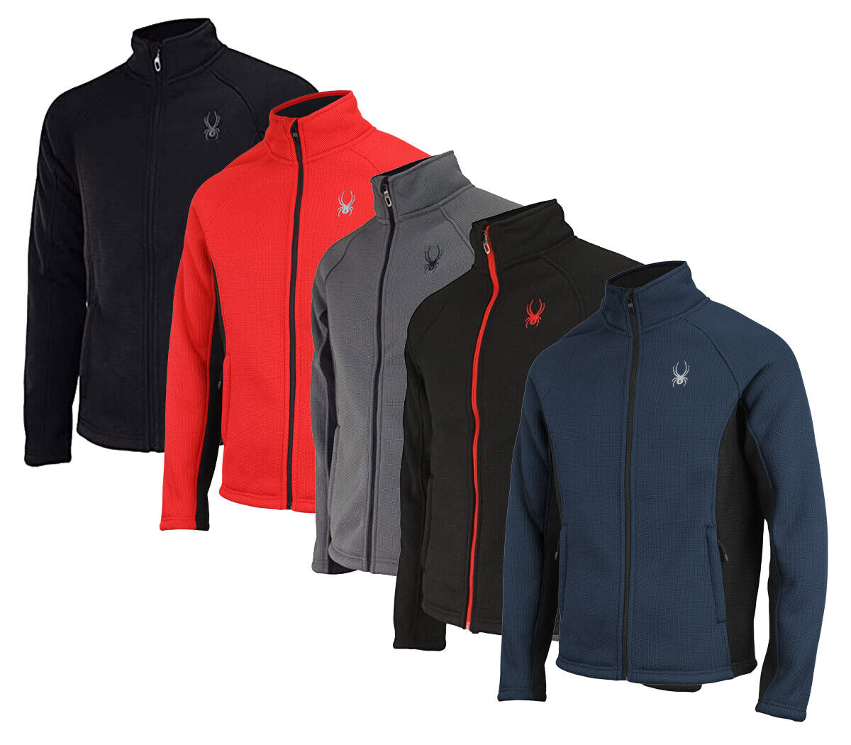 Spyder Men's Steller Sherpa Lined Full Zip Jacket, Color Spyder Men's Steller Sherpa Lined Full Zip Jacket, Color