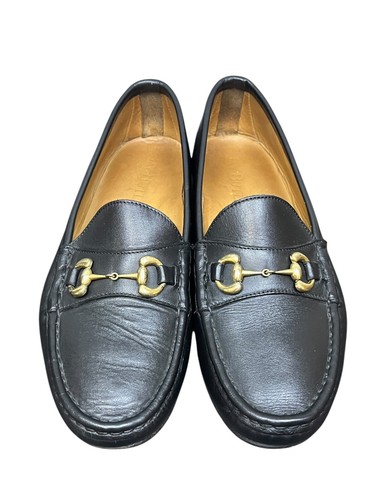 JAY BUTLER Shoes Mens 10 D Black Leather Millbank Horse bit Slip On Loafers - Picture 7 of 14