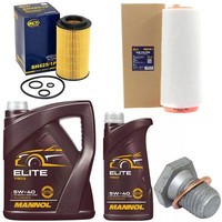 MotoröL Filter Set 5W40 6 Liter + ÖLablassschraube FüR BMW 3Er E46 5Er 520D E39