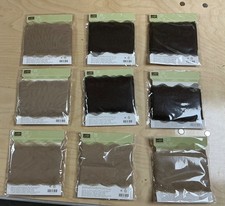 Stampin Up Scalloped tulle ribbon - 3 1/2  - lot of 9 - NEW