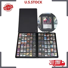 Premium 2300-Pocket Card Binder – Large 36-Pocket Ringless Album for TCG Storage