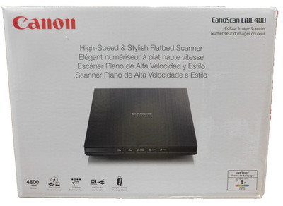 Canon CanoScan LiDE 400 Slim Flatbed Scanner 4800 dpi Optical 2996C003 (AA)