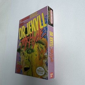 Retro Vintage 3D Dr. Jekyll & Mr. Hyde Nintendo NES Game Box Refrigerator Magnet