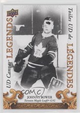 2022-23 Upper Deck Tim Hortons Legends UD Canvas Johnny Bower #CL-6 HOF 0c3