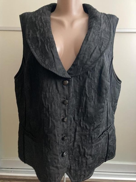 Women Gerry Weber Vest Brown Polyester XL