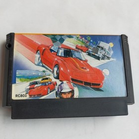 Road Fighter Konami pre-owned Nintendo Famicom NES Tested