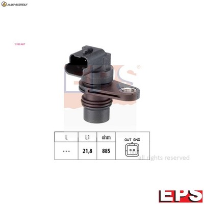 SENSOR DREHZAHL 1.953.487 FÜR PEUGEOT PARTNER/Box/Body/MPV/TEPEE 2008/I/SUV 1.0L