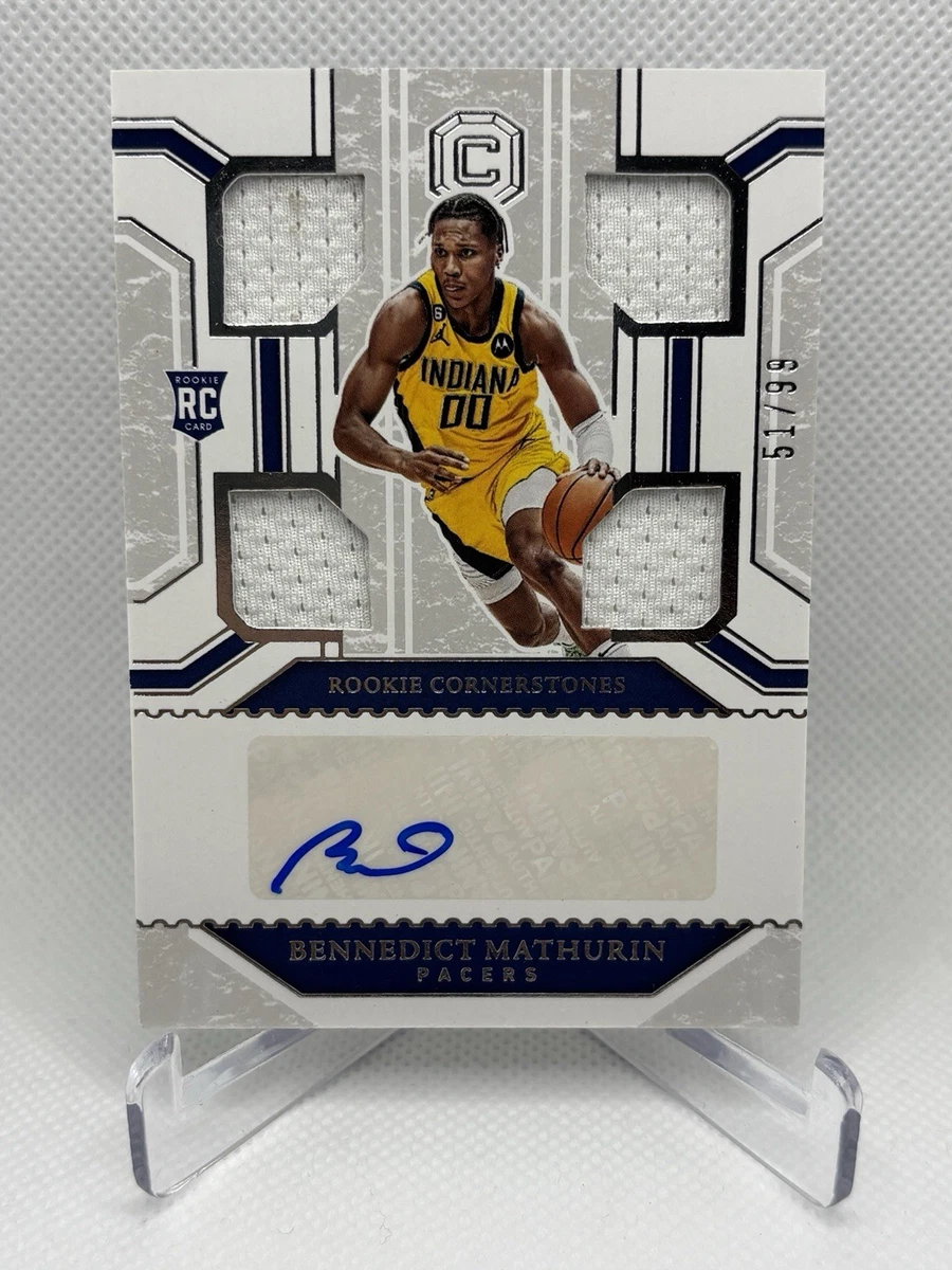 2022-23 Panini Chronicles - Bennedict Mathurin #RCS-6 - огромный