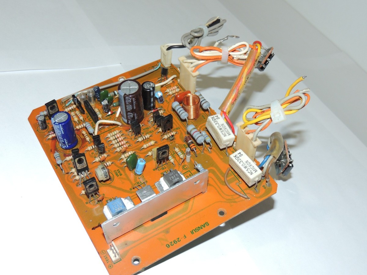 Sansui AU-719 Driver Circuit Full Assy! (Left Channel.) F2926