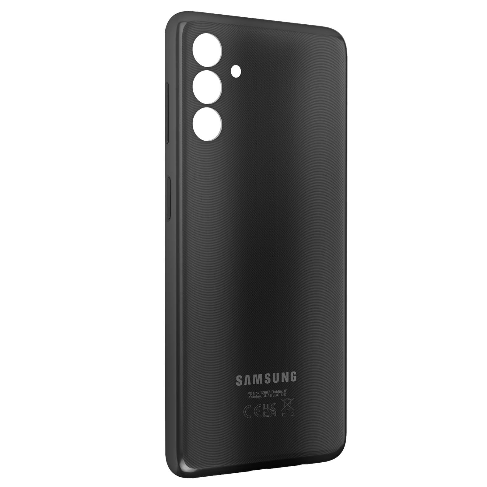 Cache batterie Samsung Galaxy A04s noir de remplacement d'origine