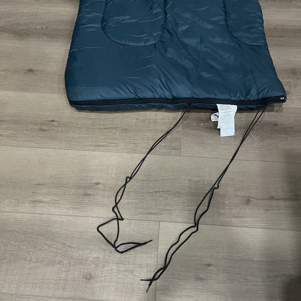 Vintage Coleman Hunter Green Sleeping Bag Adult 33x75” Bed