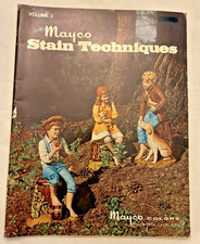 Mayco Stain Techniques Volume 2 Magazine By Marco Colors Includes Ming Horses