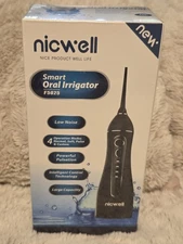 Nicwell Rechargeable Portable Smart Dental Oral Irrigator F5025 Black Cordless