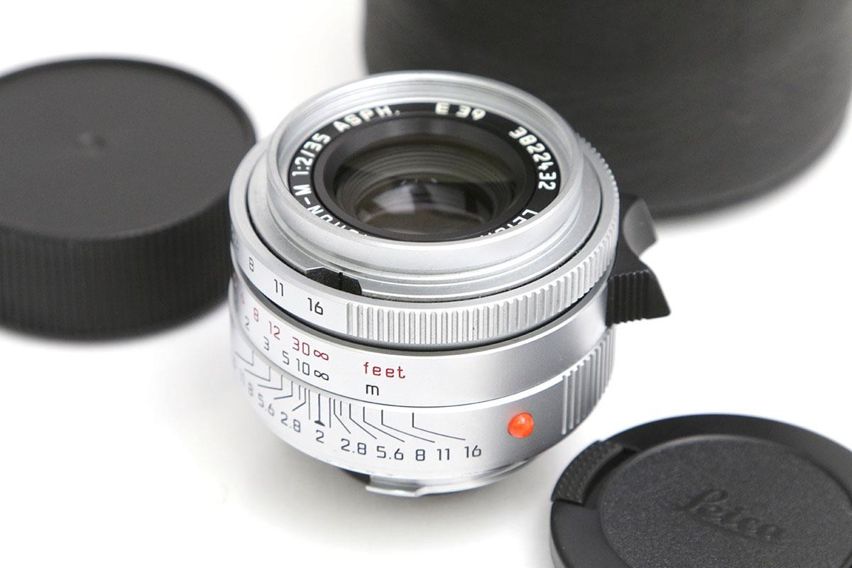 【Exc++】 Leica SUMMICRON-M 35mm F2 ASPH Rengifinder Lenses From JP B1763-2M3C