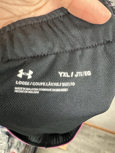 NWT Under Armour Youth Girls Loose Play Up Shorts Size XL Basketball Summer Gym - Picture 12 of 14