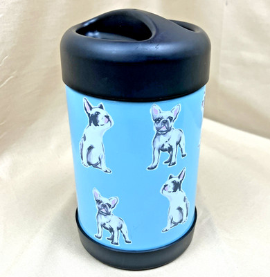 Pottery Barn Teen, French Bulldog 16oz Thermos Hot & Cold Food Container Storage