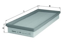 Luftfilter MAHLE LX 799 Filtereinsatz für MONDEO BAP GBP BFP BNP COUGAR FORD 2 1