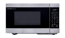 Sharp SMC0761KS 0.7 cu. ft. 700W Stainless Steel Countertop Microwave Oven